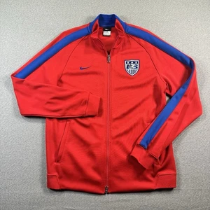 Nike Team USA Jacke Fußball Herren L rot Full Zip WM 2014 Nationalmannschaft - Bild 1 von 10