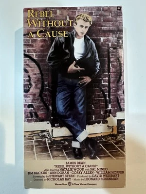 Rebel Without A Cause VHS James Dean Natalie Wood Warner Home Video 1990 - Image 1 of 4
