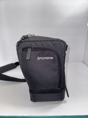 Promaster Impulse Point Shoot Digital Camera Pouch Case Black 5”x5”c9” Foto 1 de 4
