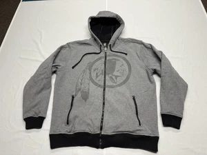 Washington Redskins NFL Pro Line Heavy Full Zip Hooded Sweatshirt Size Large - Picture 1 of 8