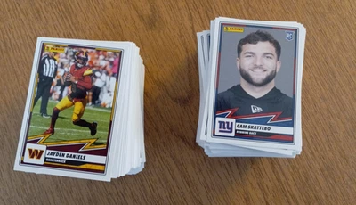 Pegatina Panini NFL 2025 INSERTAR BASE Y TARJETA PARALELA INDIVIDUALES - Crea tu propio lote Foto 1 de 4