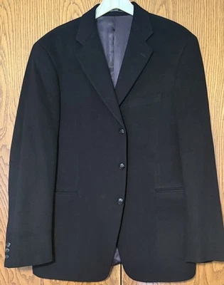 ARNOLD BRANT Blue Cashmere Blazer Jacket Men's Size 46R  (READ) - Image 1 of 4