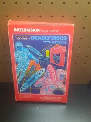 VINTAGE 1982 INTELLIVISION TRON DEADLY DISC'S  BY MATTEL ELECTRONICS INC MANUAL - Image 1 of 3