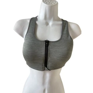 Nike Dri Fit Shape High Support Padded Front Zip Sport BH Gr. XS - Bild 1 von 9