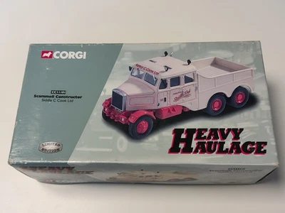 Corgi CC11101 Siddle C Cook LTD Heavy Haulage Tractor Scammell Constructor - Image 1 of 4
