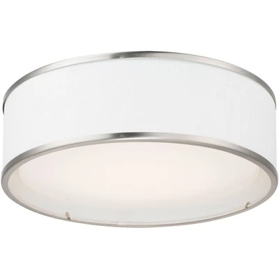 Maxim Lighting 10231WLSN Prime Flush Mount Satin Nickel - Image 1 of 4