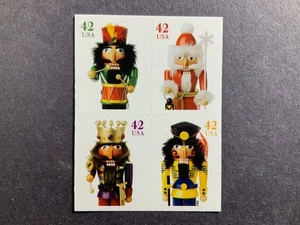 US Scott # 4363a (4360-4363), Nutcrackers : Christmas, (4) 2008 42¢ Stamps, MNH - Picture 1 of 2