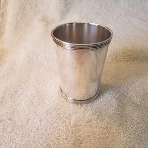 INTERNATIONAL Sterling Silver Banded MINT JULEP CUP 101 25-1 Ky Traditional - Picture 1 of 19