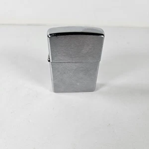 Vintage Zippo Lighter 1999 Brushed Chrome - Picture 1 of 9