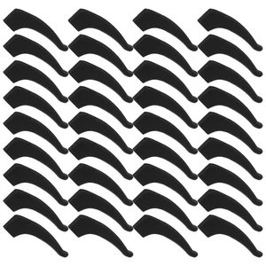 100 Pairs Nonslip Silicone Ear Retainers Temple Tips for Spectacles - Picture 1 of 20