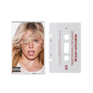 Reneé Rapp: Bite Me Cassette - Limited Edition White Shell Cassette Tape Album - Picture 1 of 3