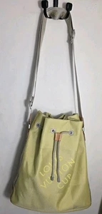 Louis Vuitton Damier En Green Bag Limited 2002 Great Pre-Owned Condition SP0062 - Picture 1 of 20