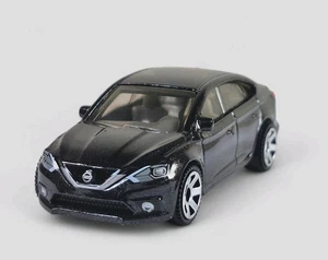 2016 NISSAN SENTRA Diorama Collectible DieCast Model Car 1:64 Black LOOSE - Picture 1 of 8