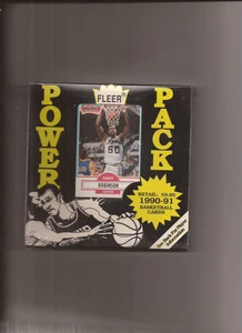 1990-91 Fleer Basketball Factory Sealed Power Pack featuring David Robinson. - Picture 1 of 2