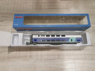 JOUEF- SNCF -VOITURE INTERMEDIAIRE  2e CL TGV  EURO DUPLEX- Ech HO - Ref: HJ3004 - Photo 1/4