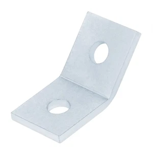 10 Stück 2 Loch 45 Grad Offen Winkel Halterung für 1-5/8" Strebenkanal, Winkel Fi... - Bild 1 von 3