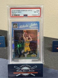 2016 Optic #90 HOLO Nikola Jokic 2nd Year PSA 8 - Picture 1 of 2