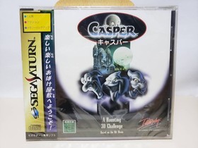 Casper Sega Saturn SS Sony Imagesoft New Factory Sealed NTSC-J Rare Vintage Game