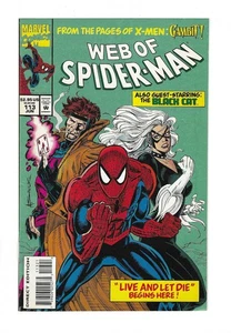 WEB DE SPIDER-MAN #113 --- ¡CUBIERTA DE TINTA VERDE METÁLICA! ¡ALTO GRADO! 1994! VF/NM - Imagen 1 de 4
