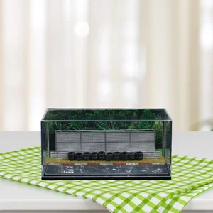 1/64 Car Display Case Racetrack Model Collectors Gift Diecast Car Storage - Picture 1 of 5