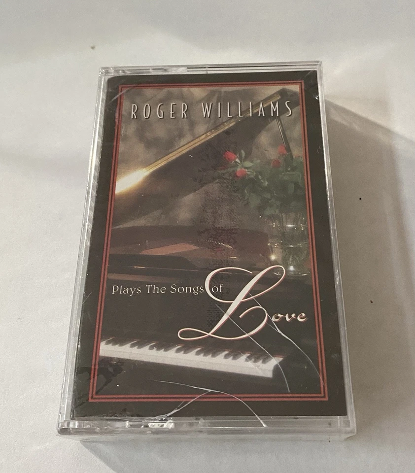 Roger Williams Plays The Songs of Love, (1994 Cassette) New Sealed. - Image 1 of 4