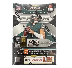 2024 Panini Prizm Fútbol Hobby Blaster Caja Sellada de Fábrica Naranja Ice Prizm - Imagen 1 de 1