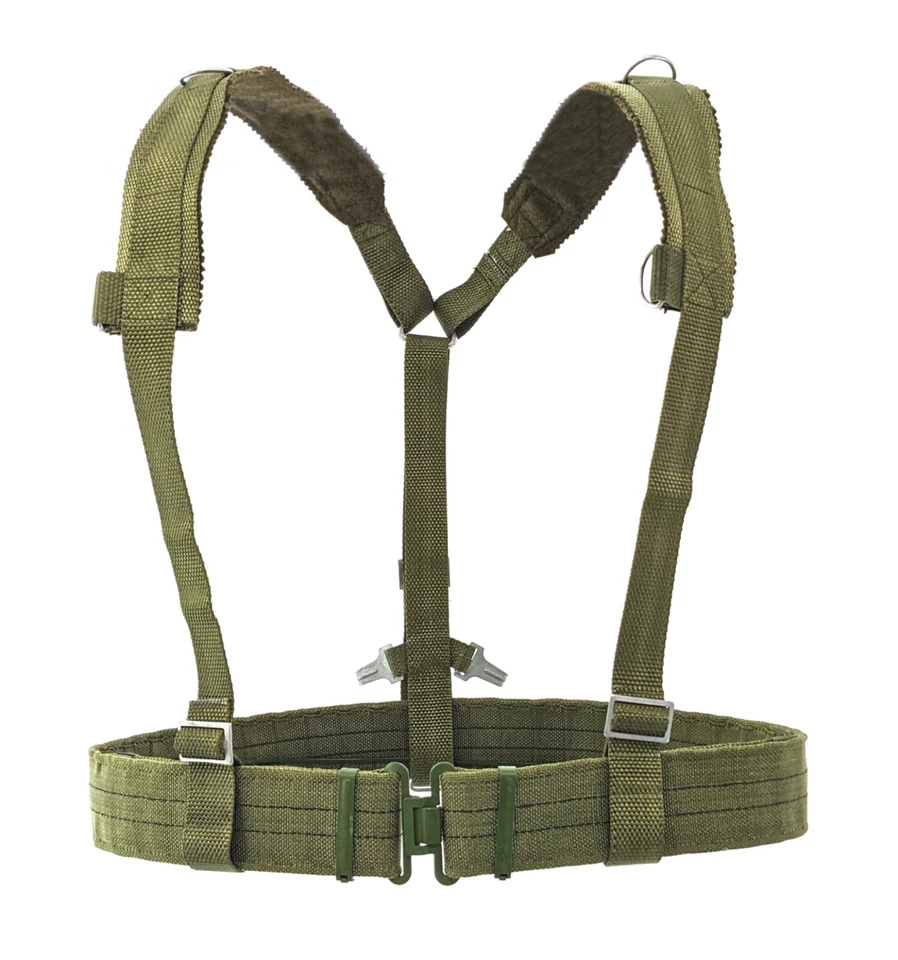 Original Polish Army webbing system web suspenders belt-Military Surplus-NEW. - Image 1 of 1