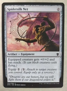 Magic The Gathering MTG "Spidersilk Net" Dragons of Tarkir 244/264 NEAR MINT! - Picture 1 of 2