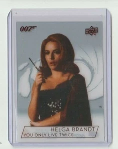 Tarjeta de acetato de plata de la colección James Bond 2019 Karin Dor Helga Brandt #167 - Imagen 1 de 2