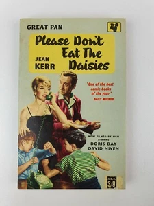 Please Don't Eat The Daisies, Jean Kerr, libro de colección de tapa dura, RARO - Imagen 1 de 4