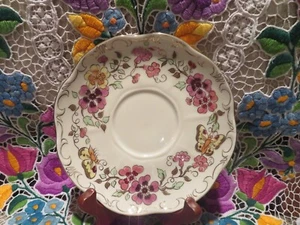 "Platillo de porcelana ZSOLNAY HÚNGARA 6 2/8" - Imagen 1 de 4