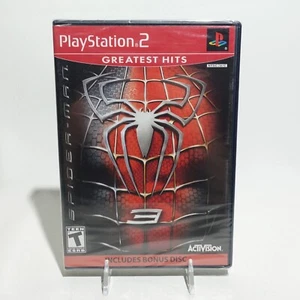 Spider-Man 3 (Sony PlayStation 2, 2007) Spiderman PS2 With Bonus Disc NEW Sealed - Picture 1 of 13