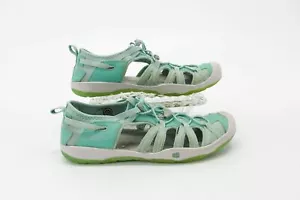 Keen Youth Shoe Moxie Size 6M Green Closed Toe Sport Sandal Pre Owned xq - Picture 1 of 12