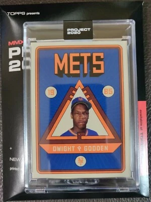 Topps Project 2020 Dwight Gooden by Grotesk #106 PR 8,854 - Image 1 of 4