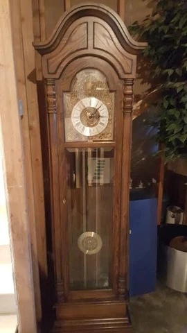 Trend Grandfather Clock, Excellent Condition.  1982.  Running and working Cover