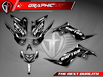 Yamaha Raptor 700 700R графический набор 2013 2014 2017 до 2025 наклейки наклейки atv - Изображение 1 из 4