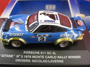 UB 1/43 PORSCHE 911 SC 3L Nicolas Winner Rally di Montecarlo 1978 nuovo e scatola originale - Foto 1 di 5