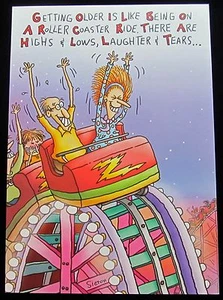 Oatmeal Studios Greeting Card Birthday Humor Funny Multi Color R380 - Picture 1 of 2