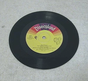Disneyland Record Lbl - The Three Little Pigs 303 YellowRainbow Label 33 1/3 RPM - Picture 1 of 2