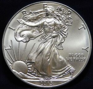 2013 American Eagle Silver Dollar - Brilliant Uncirculated - Free USA Shipping!