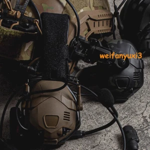 Tactical Noise Reduction AMP Headset Military Bluetooth Earphone For Fast Helmet - Picture 1 of 28