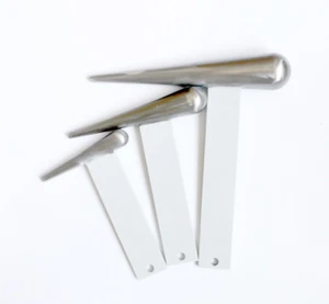Tapered Steel T-Dolly Set 3 Piece Polished Forming Surfaces - Picture 1 of 6
