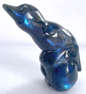 193g Labradorite Carved Crystal Skull, Realistic - Skulls Gemstone & Crystal - Picture 1 of 7