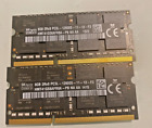 2Xsk Hynix 8Gb Pc3-12800S Laptop Memory Ram Hmt41gs6afr8a-Pb