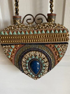 Mary Frances Heart Shaped Hand Bag - Picture 1 of 22