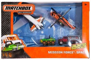 MATCHBOX MISSION FORCE SPACE 5 PACK VEHICLES BFK50  *NEW*  - Picture 1 of 1