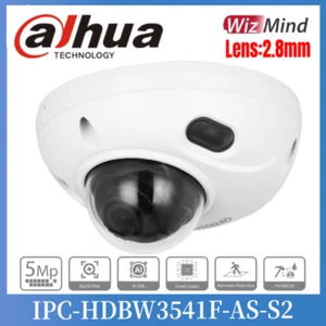 Dahua IPC-HDBW3541F-AS-S2 5MP IR Fixed-focal Dome WizSense IP Kamera 2.8MM DE - Picture 1 of 8
