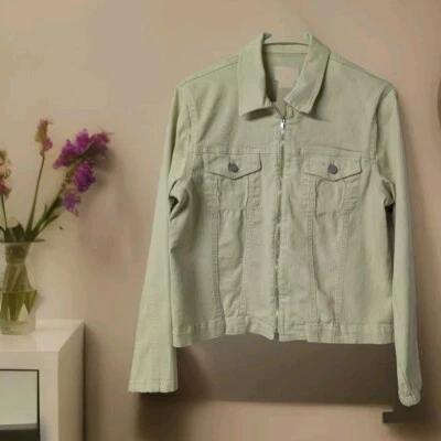 Chaqueta vaquera elástica para mujer FDJ French Dressing talla mediana  Foto 1 de 4