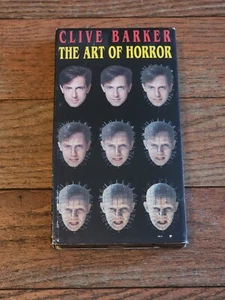 Clive Barker The Art of Horror VHS Tape 1992 Promo Not For Resell - Picture 1 of 4