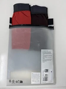 Lululemon Men's Built to Move Luxtreme Short Boxer Underwear 2 Pack 5" - Size L - Picture 1 of 4